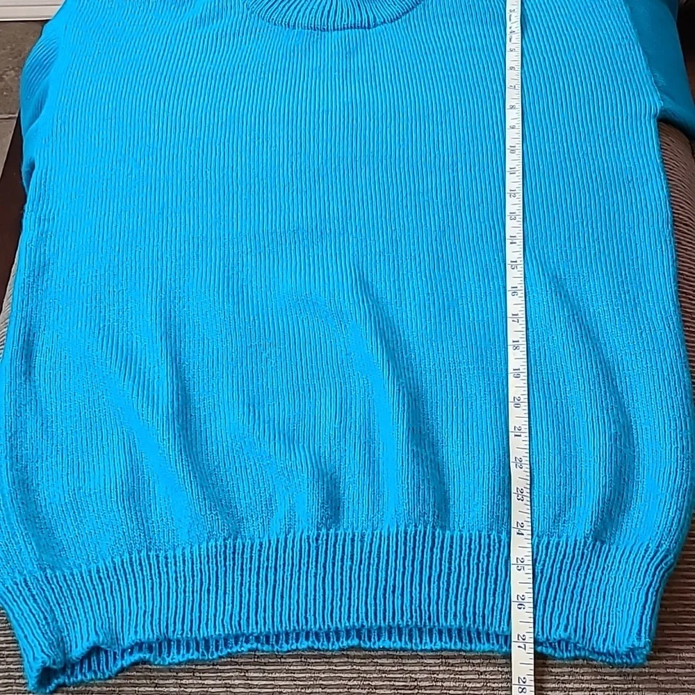 Handknit Mock Neck Sweater - Picture 8 of 9